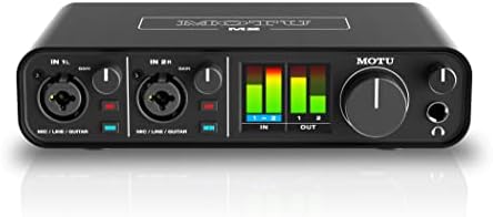 Audient Audio Interface iD14 MKII, 2 Class-A Microphone Preamps (High Performance USB Audio Interface, USB-C Connector, Monitor Mix and Monitor Panning Function, 2 Headphone Outputs), Black